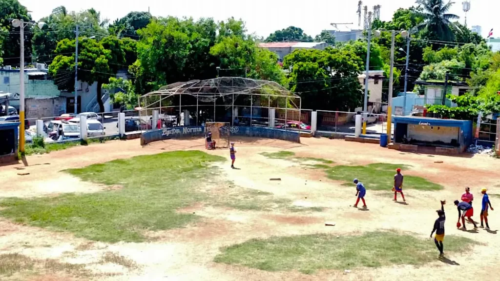 Estadio de béisbol de la escuela Pedro Mir