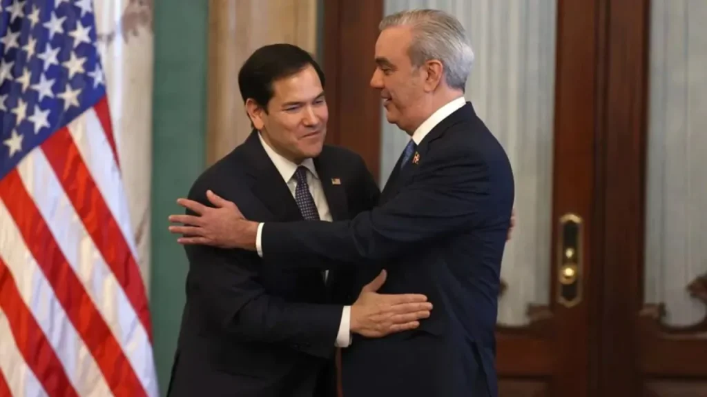 Marco Rubio y Luis Abinader