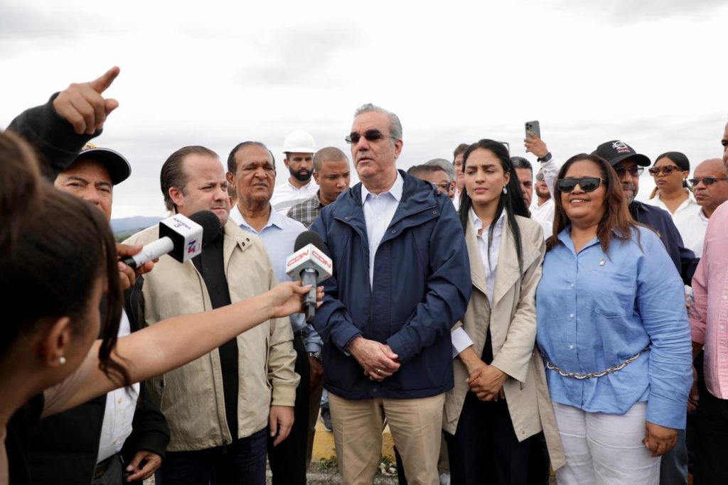 Abinader supervisa niveles de presas de Hatillo, Monción, Tavera y Rincón ante el paso del Huracán Melissa Abinader