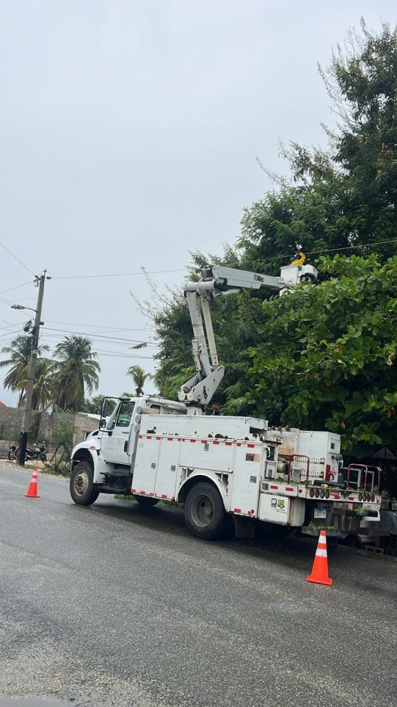 Sistema de distribución eléctrica mantuvo estabilidad durante la tormenta Melissa