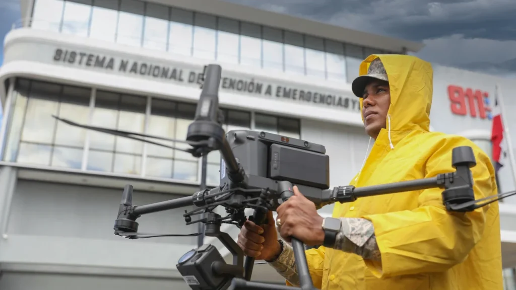 Unidad de Drones del 9-1-1 se prepara para apoyar las operaciones de asistencia ante los efectos de Melissa Unidad de Drones del 9-1-1