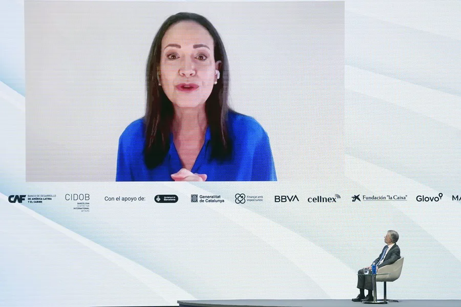 Cancelan la rueda de prensa con María Corina Machado en el Instituto Nobel de Oslo María Corina Machado