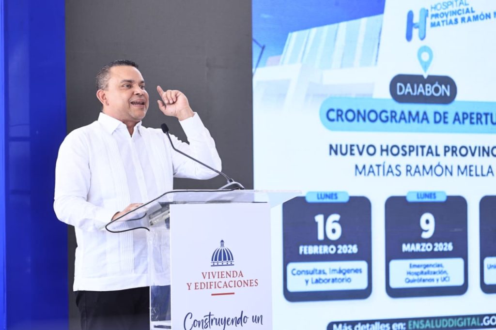 SNS anuncia cronograma de apertura del Hospital Matías Ramón Mella en Dajabón