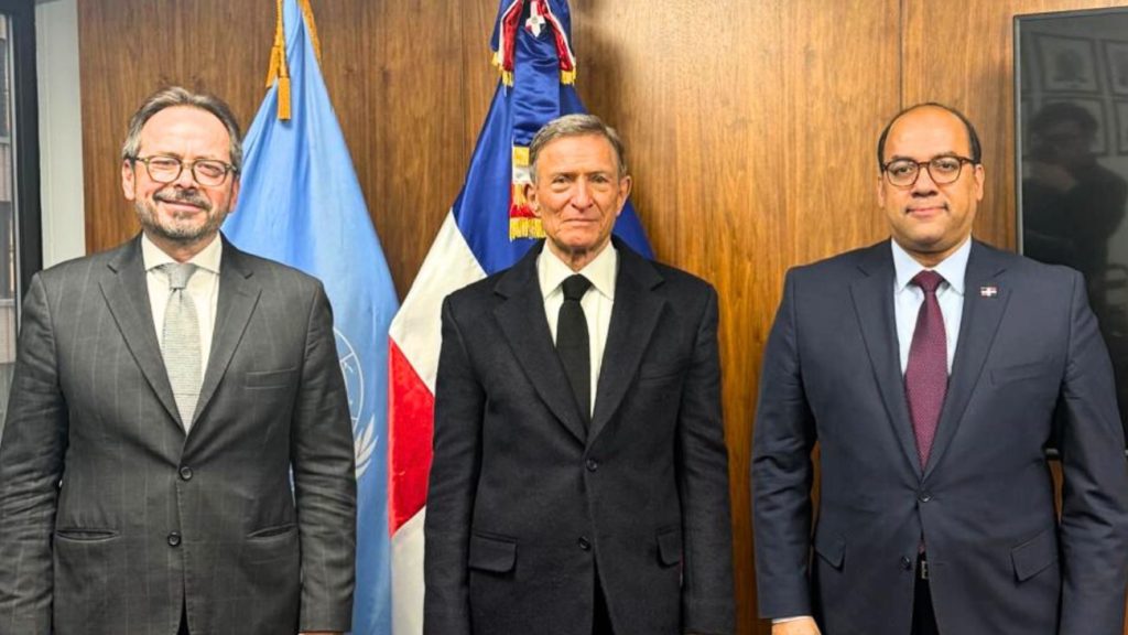 Canciller dominicano se reúne en Nueva York con representantes de la ONU y la Fuerza de Supresión de Bandas para Haití reúne