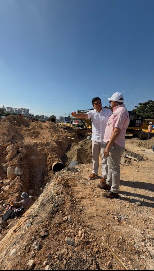 Fellito Suberví recibe trabajos aportarán mayor presión al servicio en 30 sectores del Distrito Nacional Fellito Suberví