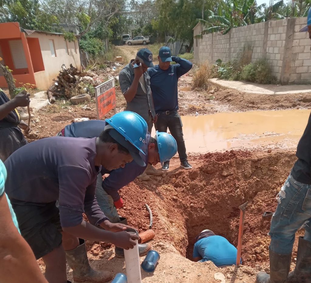 CAASD optimiza redes de distribución en sectores de Santo Domingo Este CAASD