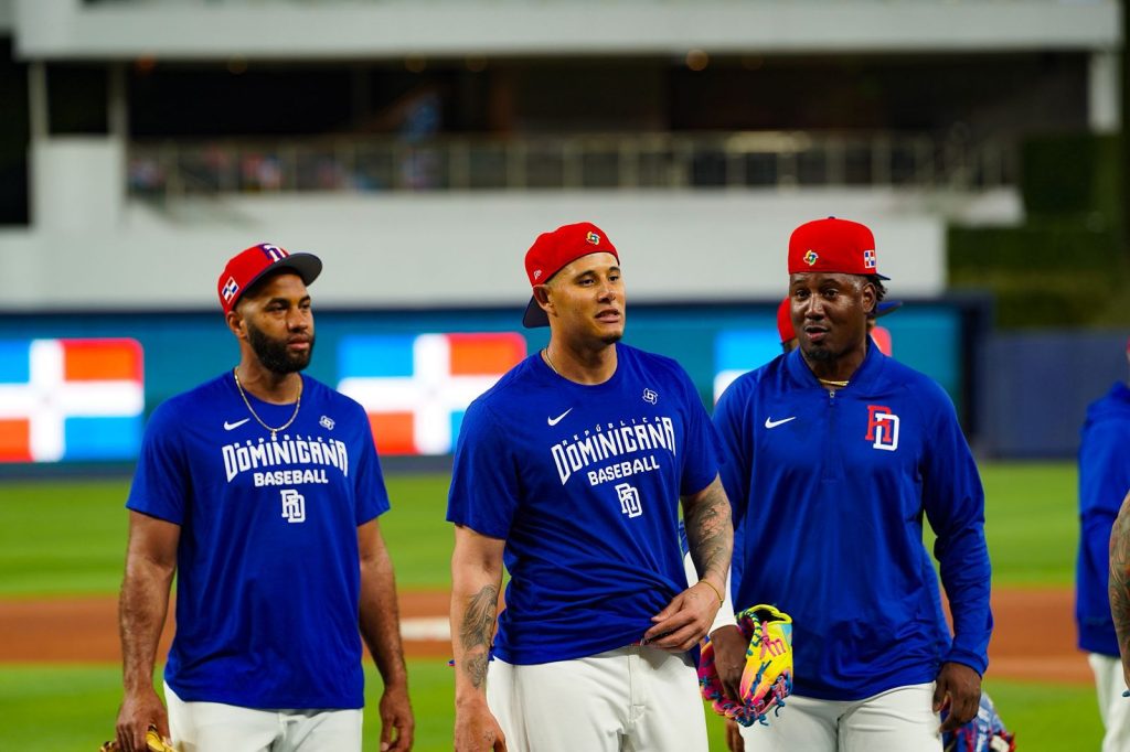 Equipo dominicano que participará en el Clásico Mundial de Béisbol practica en conjunto por primera vez en Miami Clásico Mundial de Béisbol