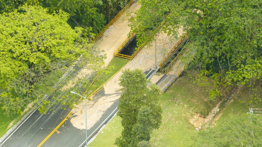 Derrumbe afecta propiedad de la Embajada de EE. UU. en Santo Domingo tras intensas lluvias Derrumbe