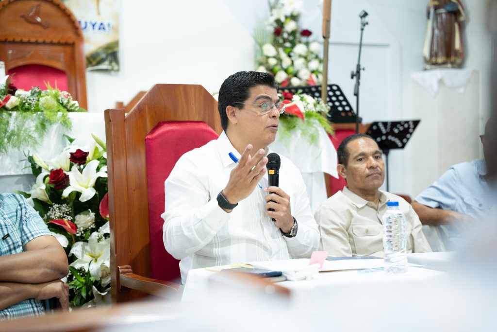 Fellito Suberví asegura CAASD trabaja optimizar el servicio de agua potable en San Luis con inversión de RD$180 millones