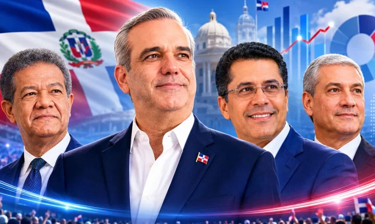 Abinader conserva un respaldo ciudadano mayoritario y Collado, Leonel y Gonzalo encabezan a lo interno de sus partidos Abinader
