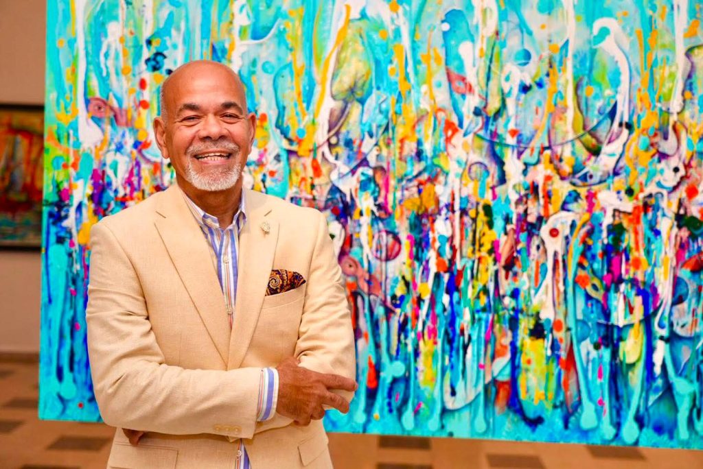 Artista plástico dominicano Bladimir Díaz inaugura exposición titulada “Abstracciones y Figuraciones” Bladimir Díaz