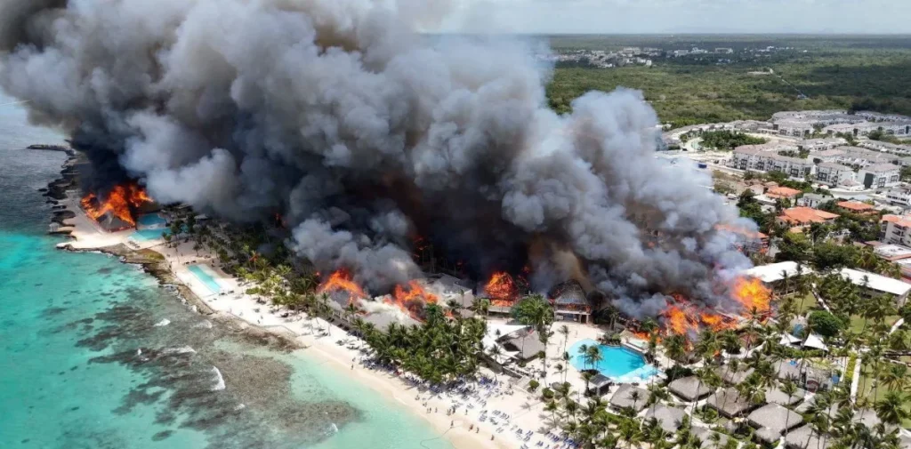 Identifican mujer italiana fallecida en incendio del hotel Viva Wyndham Dominicus Beach en Bayahíbe hotel Viva Wyndham Dominicus Beach en Bayahíbe