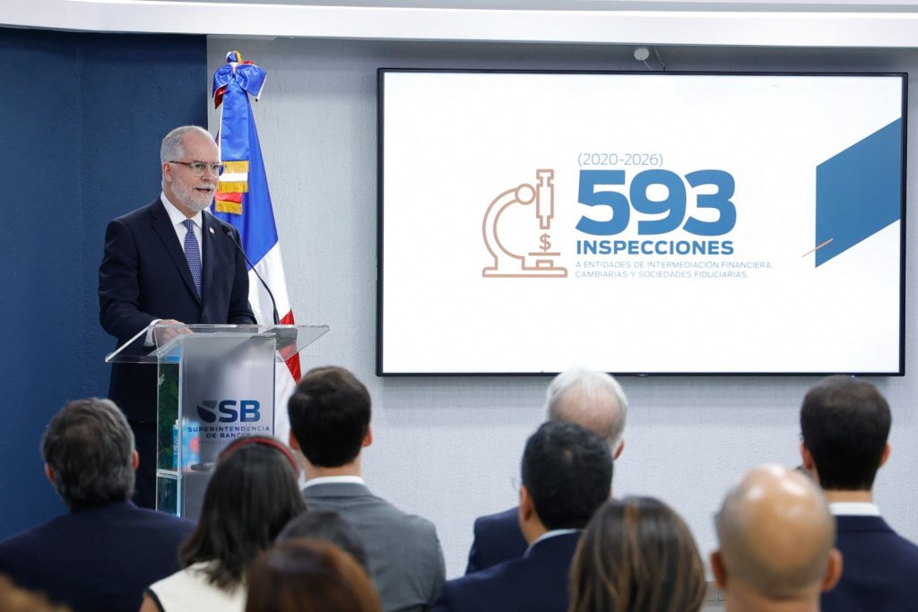 Superintendente de Bancos presenta resultados de gestión 2020-2026