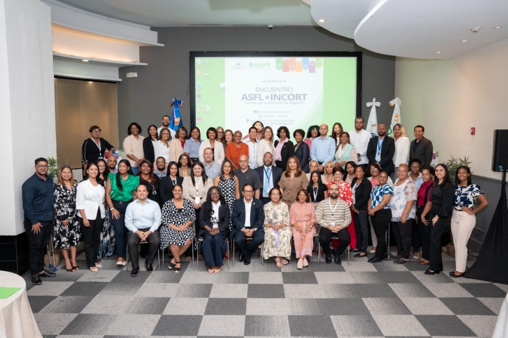 INCORT fortalece alianza con las ASFL para promover la donación de órganos en la República Dominicana
