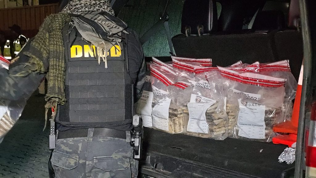 DNCD ocupa 321 paquetes de presunta cocaína ocultos en contenedor en Caucedo, Boca Chica