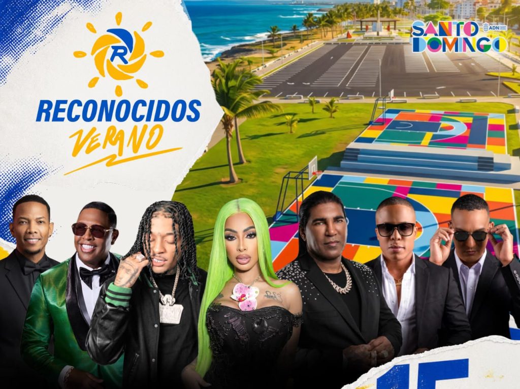 “Reconocidos Verano” llega al Malecón con concierto que une a Yailín, Rochy RD, Omega, Eudis, Sexappeal, Chiquito Team Band y más