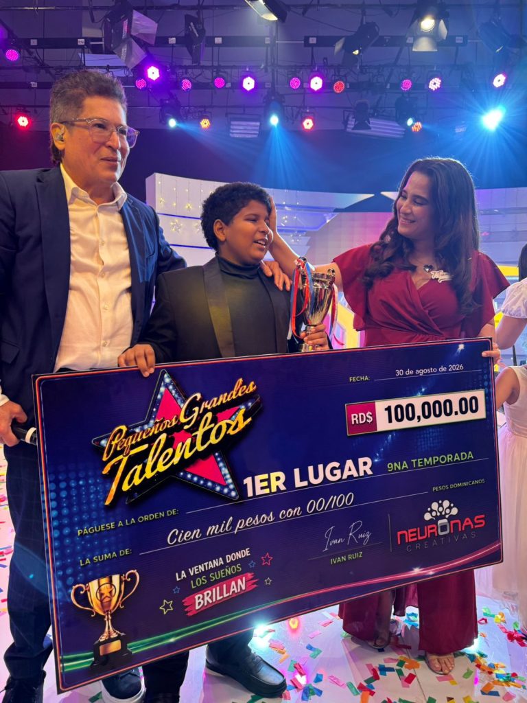 Luis Justo se alza con el primer lugar de la novena temporada de Pequeños Grandes Talentos