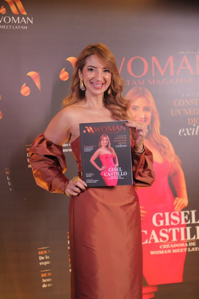 Gisel Castillo presenta Woman Meet LATAM Magazine