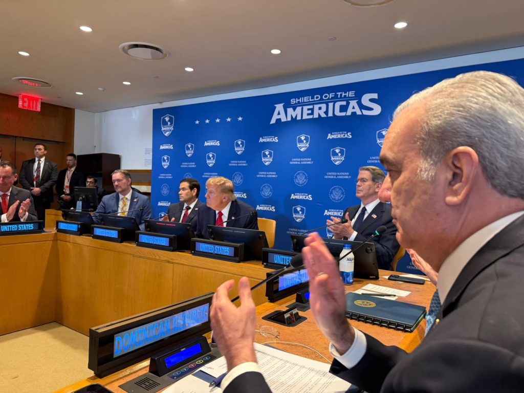 Abinader participa junto a Trump y otros mandatarios en encuentro de la iniciativa Escudo de las Américas Abinader