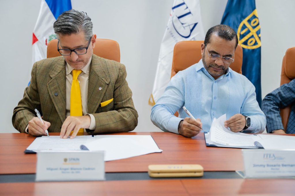 ITLA y Spain Business School suscriben acuerdo para ampliar oportunidades de formación especializada e internacional ITLA y Spain Business School