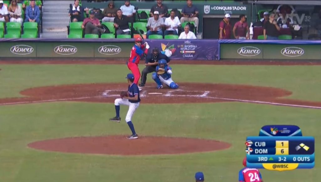 República Dominicana vence 14-4 a Cuba en su debut en el Mundial Sub-15